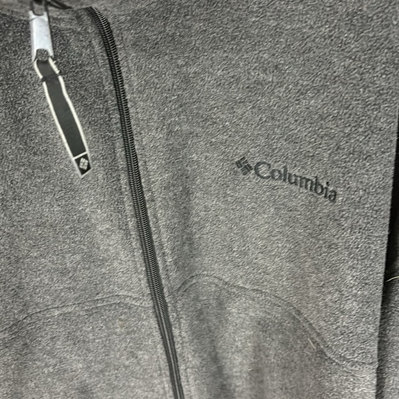 Columbia Gray Full Zip Fleece Jacket Size XXL - Picture 4 of 14